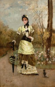 パリジャン 作： Alfred Emile Stevens